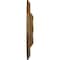 Ekena Millwork Granada Medallion (Canopies up to 7 1/8"), 23 3/8"OD x 3 5/8"ID x 2 1/2"P, Smokey Topaz Crackle CM23GASTC - alternate 2